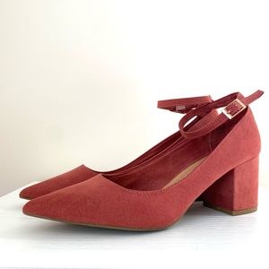 Pink 2.5 inch Heels Size 10 from Charlotte Russe